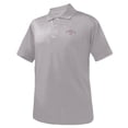 thumbnail image 1 of Monterey Club Men's Vertical Jacquard Texture Solid Golf Polo Shirt #1057, 1 of 2
