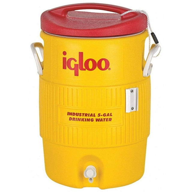 Cooler Igloo 400 Series 19L de plástico amarillo/rojo