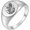 Silver, variant on Men Women Stainless Steel 12MM Classic Round Smooth Ethnic Style Phoenix Ring