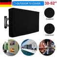 thumbnail image 4 of Yuarrent Cubierta de TV impermeable para exteriores, Protector de televisión negro para LCD LED de 22'' a 70'' Jardín y Patio Numero 3 Yuarrent HA026231-03, 4 of 6