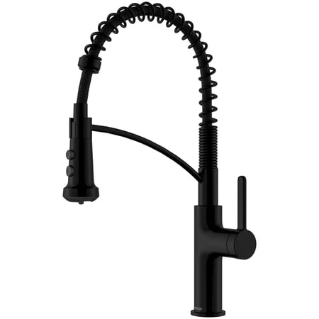 Karran Usa Kkf740 Scottsdale 1.8 GPM Single Hole Pull Down Kitchen Faucet - Black