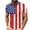 T-Multicolor, variant on 4th of July Shirt Mens Patriotic Shirt Red White and Blue Shirts Men Fourth of July Shirts Men Memorial Day Shirt Mens Printing Button Casual Short Sleeve Turndown Collar Blouse Shirt