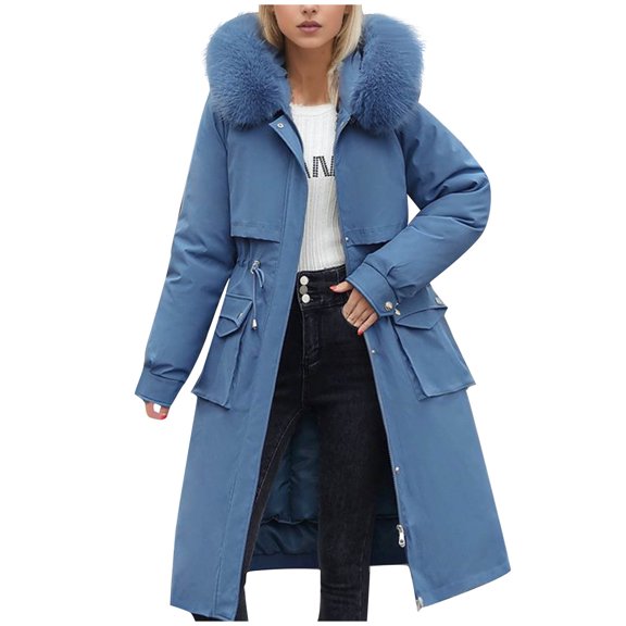 Cilsoka Womens Winter Fashion Jackets Trendy Long Winter Coats for Women with Hood Outerwear for Women Dressy My Orders past Orders