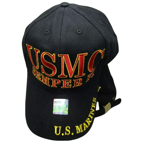 U.S Military USMC Semper Fi Embroidered Baseball Hat U.S Marines Licensed Cap