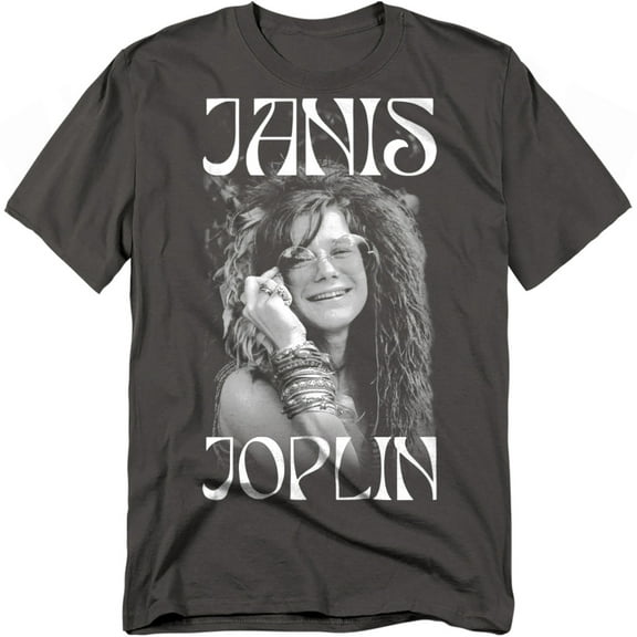 Janis Joplin T-Shirt Janis Fashion Icon Unisex Graphic Tee For Men & Women