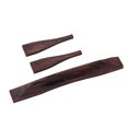 thumbnail image 3 of HEVIRGO 3Pcs Gypsy Jazz Guitar Wooden Bridge Set Musical Instrument Accessories Parts, 3 of 7