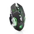 thumbnail image 4 of Rechargeable X8 Wireless Silent LED Backlit USB Optical Ergonomic Gaming Mouse, 4 of 9
