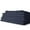 Navy Blue, variant on Striped Bed Sheets 1800 Count Cotton Bamboo Feel Dobby Stripe - Assorted colors and sizes