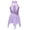 Lavender, variant on Venjoe Kids Girls Sequins Lyrical Ballet Dance Dress Halter Cutout Back Modern Dancing Costume Tulle Orange 6