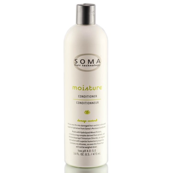 16 oz , Soma Moisture Conditioner Hair Scalp, Pack of 2 w/ SLEEK Teasing Comb