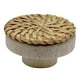 thumbnail image 5 of Pomo de tocador bohemio, tiradores de cajón decorativos, madera tejida estilo retro para el hogar, herramientas 50x30mm, 5 of 9