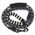 thumbnail image 4 of Dog Rope Leash, Dog Leash Reflective Pet Pulling Leash Lightweight Wear Resistant With 360 Degrees Rotating Metal Hooks For Outdoor Black, 4 of 8