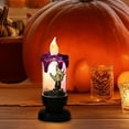 thumbnail image 4 of Bougies d'Halloween Bougies Électroniques Décorations de Bureau de Carnaval LED Fête d'Halloween, 4 of 4