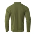 thumbnail image 4 of Fabrcox Long Sleeve Polo Shirt Men Turn Down Collar Button Down Henley T Shirts for Men Summer Running Sports Men's Golf Shirts with Pocket, 4 of 5