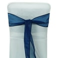 thumbnail image 2 of Darling Souvenir Pack Of 20 Organza Chair Sashes Bow Sash For Wedding & Events Supplies Party Decoration Chair Cover Sash - Colors Available, 2 of 4