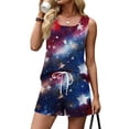 thumbnail image 6 of Matching Sets Women Clothing American Flag Graphic Two Piece Usa Sets Lounge Vacation Beach Airport Travel Outfits, 6 of 8