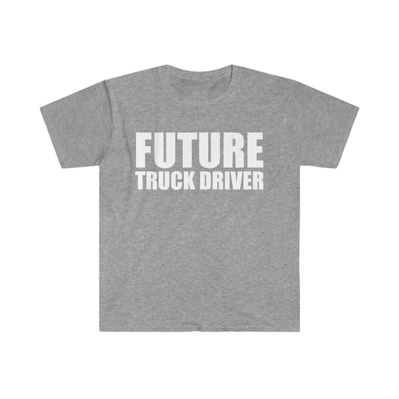 Future Truck Driver High School Graduation Unisex T-shirt S-3XL
