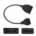 thumbnail image 5 of OBD1 to OBD2 Adapter Cable 12-Pin to 16-Pin for Diagnostic Scanner Tool, 5 of 5