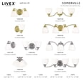 thumbnail image 6 of Livex Lighting Somerville Bath Light in Chrome, 6 of 7