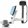 Ergotron StyleView 45-252-216 Wall Mount Track for CPU, White