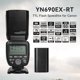 thumbnail image 2 of Cámara flash YONGNUO YN690EX-RT para Canon TTL HSS 1/8000s GN60, 2 of 9
