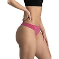 thumbnail image 5 of Fruit of the Loom Women's Seamless Underwear, No Show Panties, Multiple Styles, 4‑Way Stretch, 6-Pack, Sizes S-2XL, 5 of 11