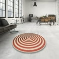 thumbnail image 4 of Ahgly Company Machine Washable Indoor Rectangle Transitional Red Area Rugs, 6' x 9', 4 of 7