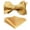 Yellow Floral, variant on HISDERN Pink Bow Ties for Men Classic Wedding Bow Tie Formal Tuxedo Bowties Pocket Square Sets