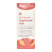 Vivoo Vaginal pH Test Strips for Women — 10 Count At-Home BV & Yeast Infection Test Kit | 30-Second Results | Easy Color Chart | pH Tracking with Free App | Bacterial Vaginosis Screening
