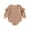Brown, variant on Infant Baby Girl Knit Sweater Bubble Romper Oversized Crewneck Sweatshirt Jumpsuit Cute Fall Outfits For Kids Vêtements Pour Enfants Size 6-12 Months