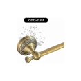 thumbnail image 4 of Antique towel rack, retro brass towel bar, vintage bathroom towel rack wall mounted, 4 of 4