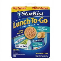 StarKist Lunch-to-Go Mix Your Own Tuna Salad Kit, 4.5 oz. Box