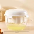 thumbnail image 1 of Colador de yogur, filtro de leche, bricolaje, gran capacidad, resorte de presión, uso doméstico, separador de suero, té, jugo, de alimentos, 1 of 8