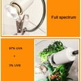 thumbnail image 4 of Yesfashion UVB 3.0 Reptile Lamp Bulb Turtle Basking Uv Light Bulbs Heating Lamp Amphibians Lizards Temperature Controller, 4 of 8
