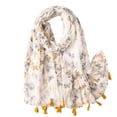 thumbnail image 1 of Mode pour Femmes Foulard Élégante pour Femmes Foulard à Col Châle Doux Foulard Châle, 1 of 3