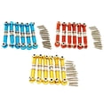 thumbnail image 3 of ZheElen RCGOFOLLOW 1/18 Aluminum Alloy Wheelbase Steering Link Rod Set Rc Steering Link Rod Set For HIMOTO -18 Blue, 3 of 6