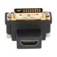 thumbnail image 1 of HD Multimedia Interface Female To DVI Male Converter, Computer Supplies  ABS Shell 90 Degree Adapter Metal Connector  For Laptops, 1 of 8