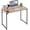 Nature, variant on LiteHaven | 39 Inch Computer Desk | Black | Office Desk with Metal Frame, Adjustable Feet | Water-Resistant, Scratchproof Surface | Sturdy Writing Table for Home Office or Study | Pack of 1 Brown