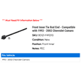 thumbnail image 2 of Front Inner Tie Rod End - Compatible with 1993 - 2002 Chevy Camaro 1994 1995 1996 1997 1998 1999 2000 2001, 2 of 2