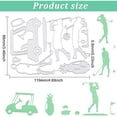 thumbnail image 2 of Golf Theme Metal Cutting Dies Die Cuts for DIY Scrapbooking Festival Birthday Wedding Cards Making Album Envelope Decoration Matte Platinum, 2 of 6