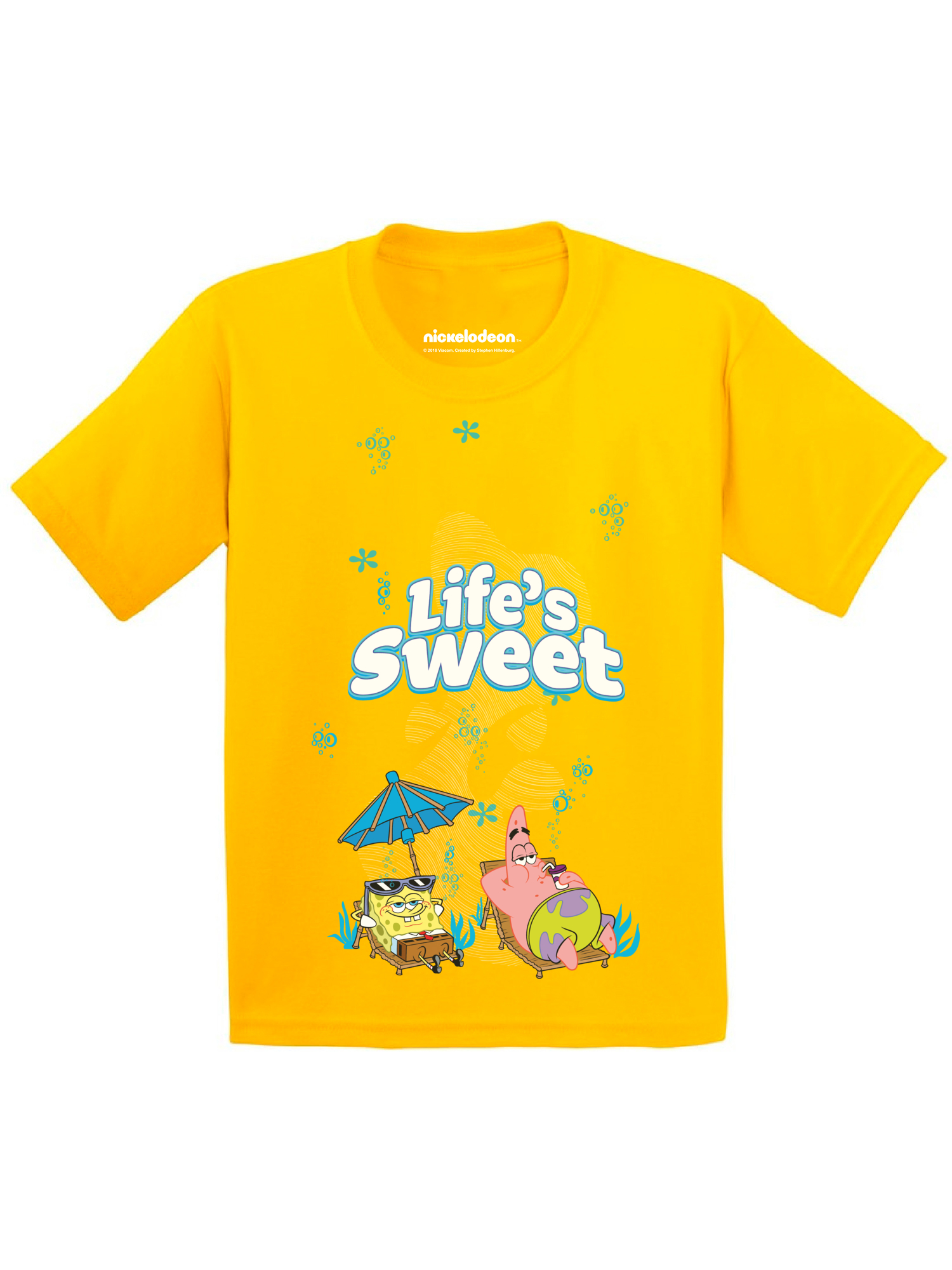 Buy Kids SpongeBob Tshirt - Boys Girls Life's Sweet Summer Shirt S M L ...