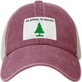an Appeal to Heaven Flag Baseball Cap Women Men MeshBack Hat Retro