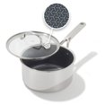 thumbnail image 1 of Saucepan OXO Hybrid 2.5L Nonstick w/ Glass Lid Induction, 1 of 6