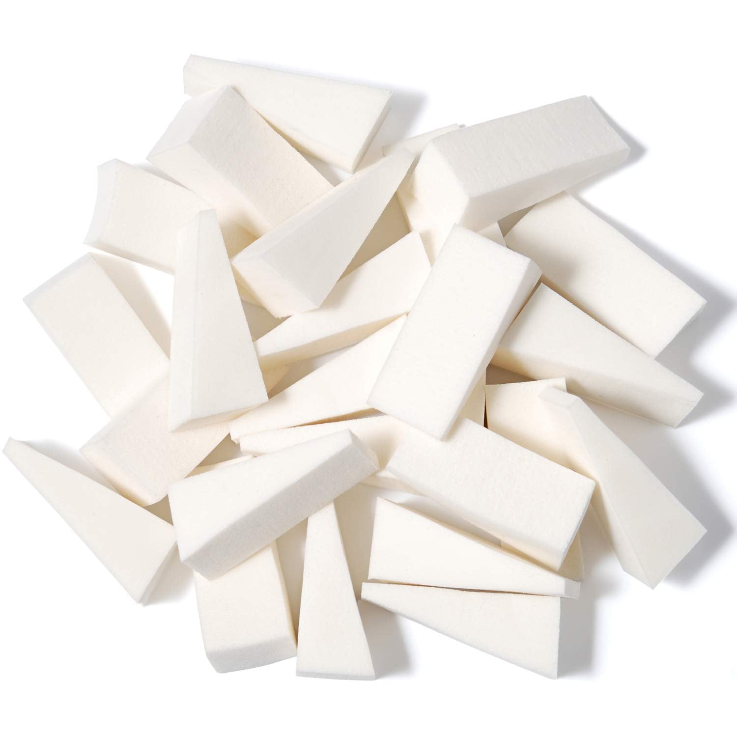 25pcs Cosmetic Puff Powder Puff Beauty Women's Makeup Wedge Foundation