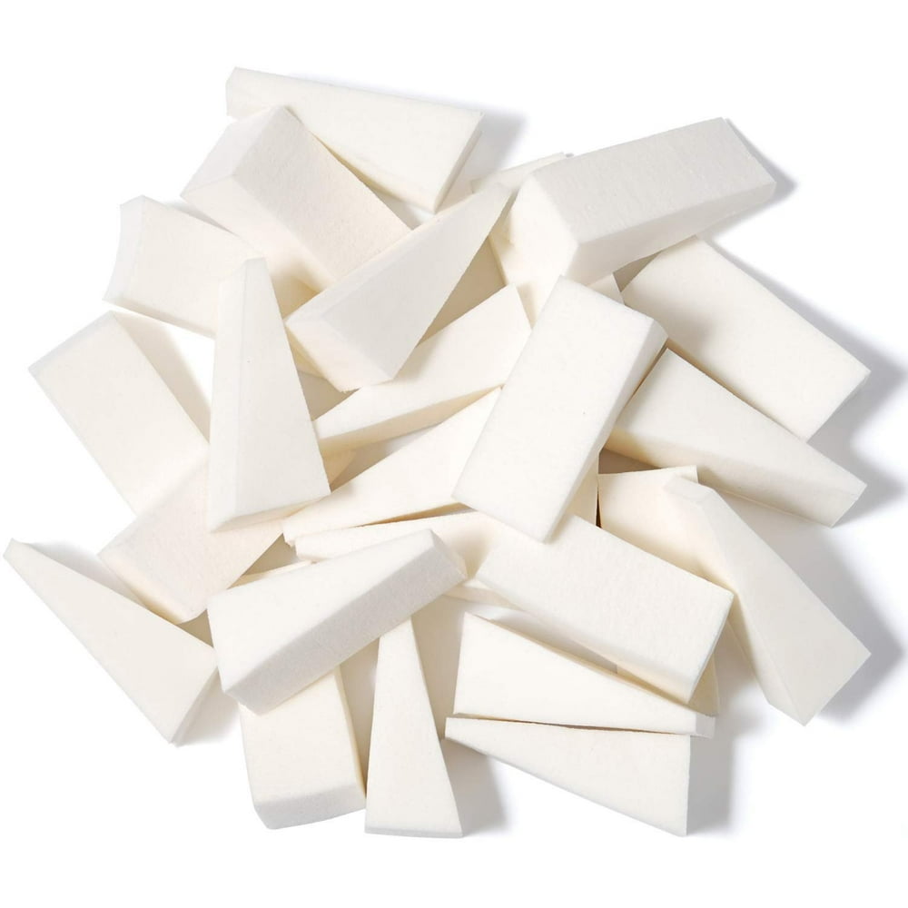 25pcs Cosmetic Puff Powder Puff Beauty Women's Makeup Wedge Foundation