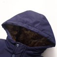 thumbnail image 4 of Usaibhir Toddler Kids Boys Winter Coat Girls Down Jacket Hooded Fleece Outwear Padded Puffer Jacket With Pockets 2-12T, 4 of 9
