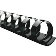 Swingline GBC, SWI4090046, CombBind 19-ring Binding Spines, 25 / Box, Black