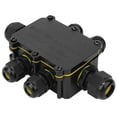 thumbnail image 1 of 450VAC 24A Plastic Junction Box Electrical Enclosure 5m Underwater Connection Wiring Box, 1 of 7