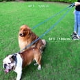 thumbnail image 4 of FunTags 4FT Reflective Dog Leash with Soft Padded Handle for Training,Walking Lead for Medium & Small Dogs,3/4 Inch Wide,SkyBlue, 4 of 7