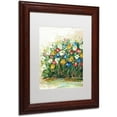 thumbnail image 2 of Trademark Fine Art "Spring Flowers in a Vase 10" Canvas Art by Hai Odelia, White Matte, Wood Frame, 2 of 4